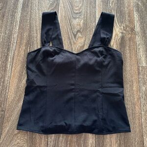 Abercrombie & Fitch Black Tank Top